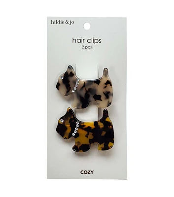 2ct Fall Dog Hair Clips by hildie & jo