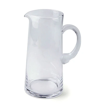 9" Clear Glass Pitcher With Lip by Park Lane