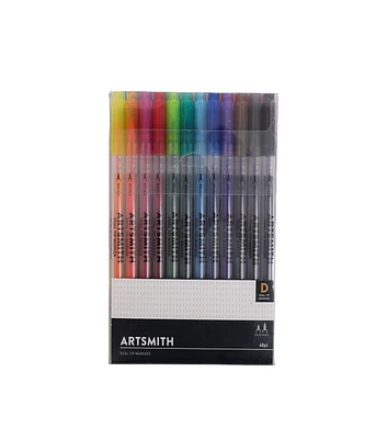 48ct Dual Tip Brush Markers by Artsmith