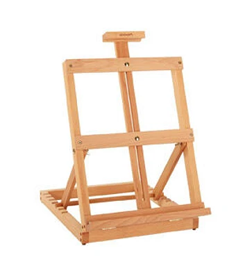 Kingart Studio Wooden H Frame Adjustable Tabletop Easel Stand