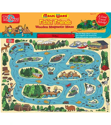 Bendon 15" x 11.5" Magic Wand & Magnetic Wood Fishing Maze