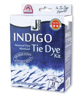 Jacquard Indigo Fabric Tie Dye Kit