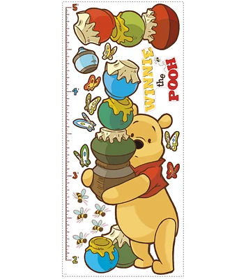 RoomMates Peel & Stick Growth Chart Winnie The Pooh