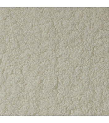 Cream Sherpa Home Dec Fabric