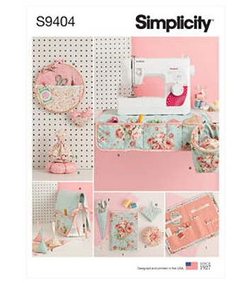 Simplicity S9404 Sewing Room Accessories Sewing Pattern