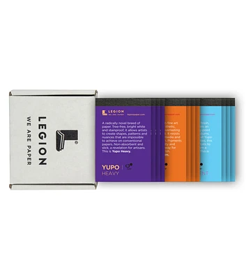 Legion Paper Yupo Mini 12 Pad Assorted Set