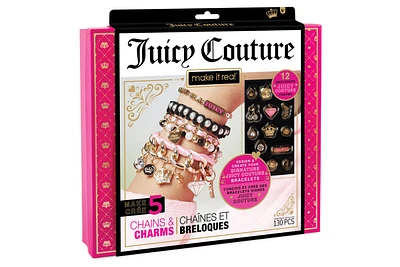 Juicy Couture 130pc Gold Bold Chain Bracelet Kit