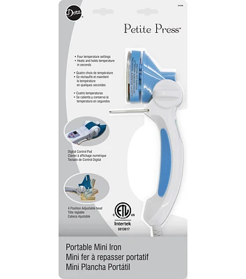 Dritz Petite Press Portable Mini Iron