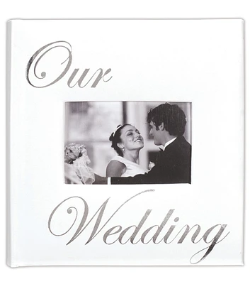 Malden 4" x 6" Our Wedding 160 Pocket Photo Album With CD Holder