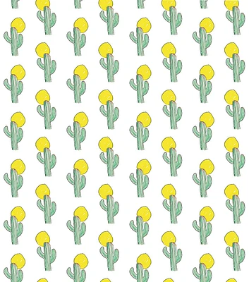 St. Jude Cactus by Bridget Cotton Fabric