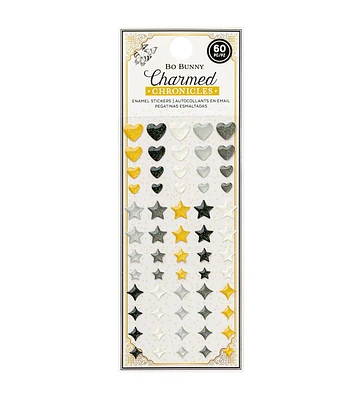 American Crafts 120ct BoBunny Charmed Chronicles Enamel Dots