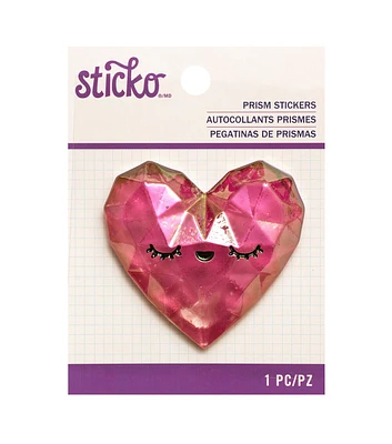 Sticko Heart Prism Stickers