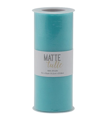 Matte Tulle Blue Radiance Blue Spool