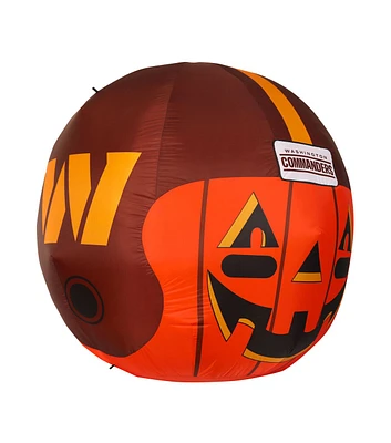 Sporticulture 4' Washington Commanders Inflatable Jackolantern Helmet