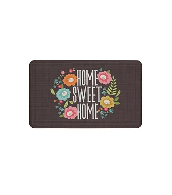 Home Sweet Home Kitchen Mat Multi 1' 6" x 2' 6"