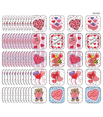 Teacher Created Resources 1440pc Valentine's Day Stickers