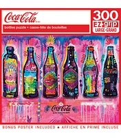 MasterPieces 18" x 24" Coca Cola Bottles Jigsaw Puzzle 300pc