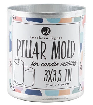 Northern Lights Candle Making 3"x3.5" Pillar Mold