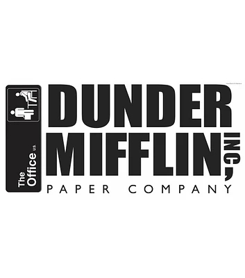 RoomMates The Office Dunder Mifflin Peel & Stick Wall Decals