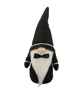 Northlight 12.5" Black Wedding Day Groom Gnome