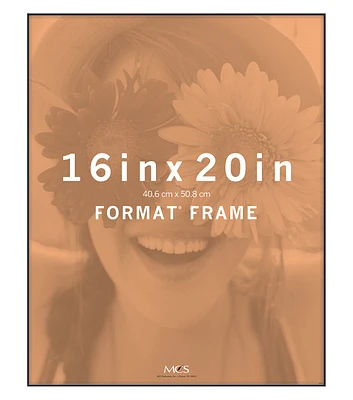 MCS 16"x20" Black Format Frame