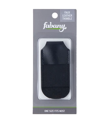 One Size Faux Leather Thimble by Fabany