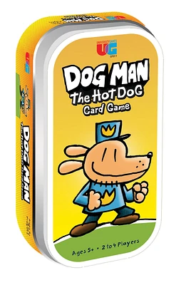 University Games 64ct Dog Man The Hot Dog Card Game Tin