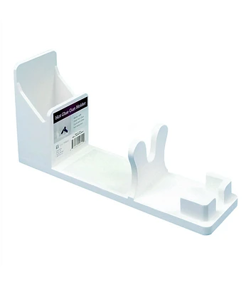 Totally Tiffany 12" x 6" White Hot Glue Gun Holder