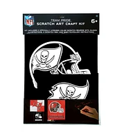 Sporticulture 2ct NFL Tampa Bay Buccaneers Scratch Art Kit