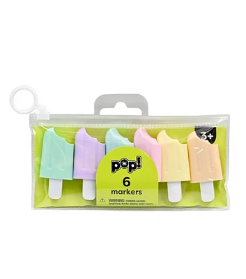 6ct Ice Cream Mini Markers by POP!