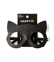 6" Halloween Glitter Cat Glasses by Happy