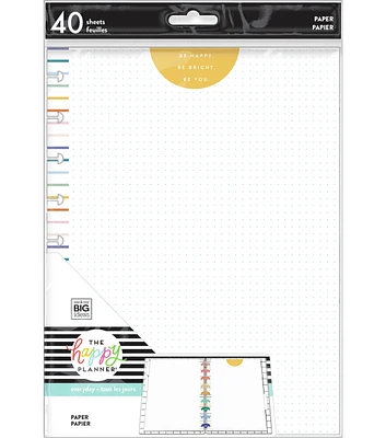 Happy Planner Classic 40 Sheet Bright Fun Fill Paper