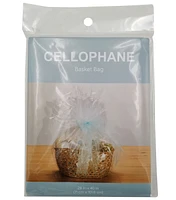 Cellophane Basket Bag 28in x 40in