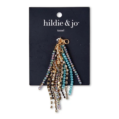 3" Gold Tassel Strands With Beads by hildie & jo