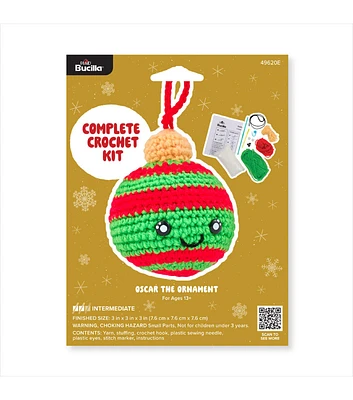 Bucilla 3" Christmas Ornament Mini Amigurumi Kit