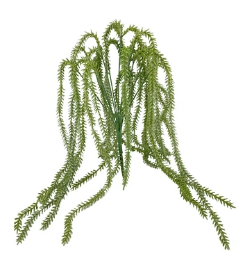 30" Green Fern Hanging Bush by Bloom Room