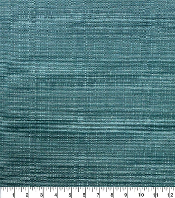 Outdoor Fabric Linen Texture Aqua