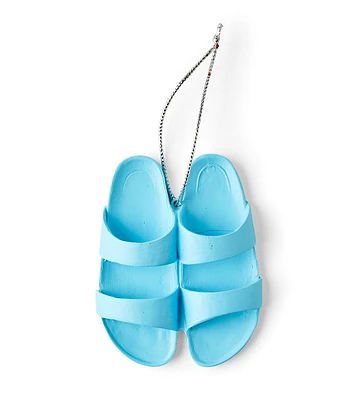 4" Christmas Blue Sandals Ornament by Place & Time