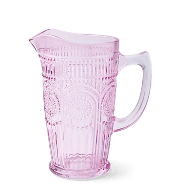 8" Purple Glass Pitcher by Place & Time