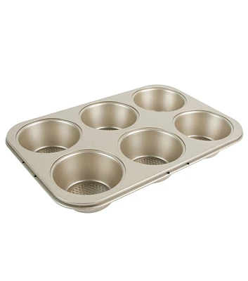 Kitchen Details Pro Series 6 Cup Muffin Pan With Diamond Base