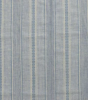 Blue Striped Cotton Shirting Fabric