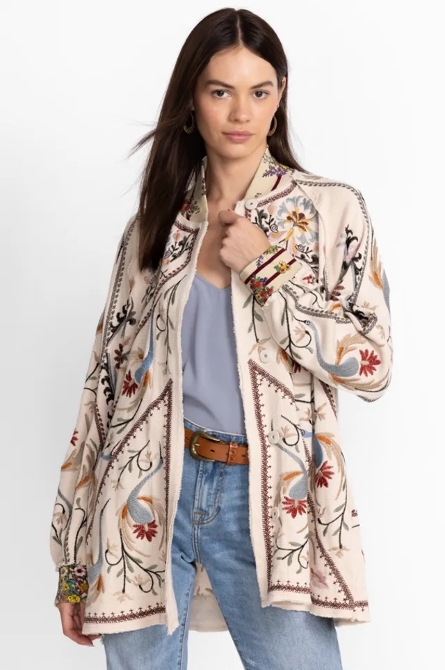 Johnny Was Women's Nani Floral Mesh Jacket - Size Xs - Size Xs