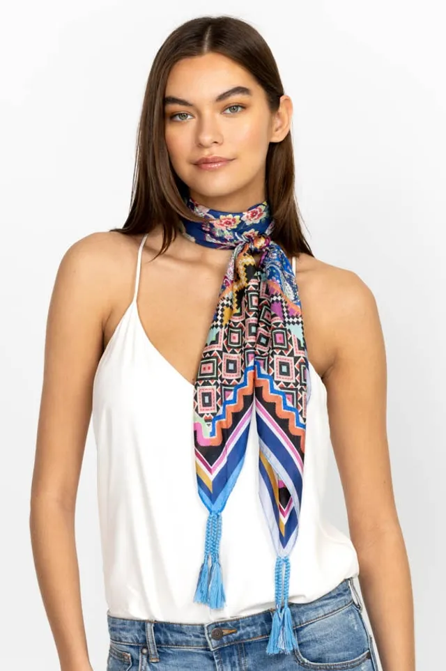 Johnny Was Women's Bylexi Silk Scarf