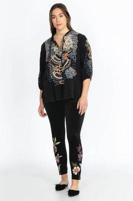 Buy Meriah Stretch Velvet Legging