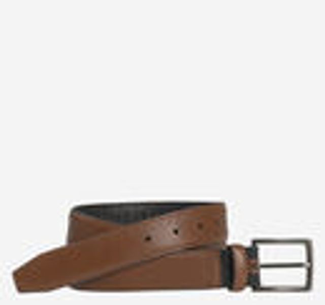 Johnston & Murphy Men's Dress Belt,Cognac,Size 32 at  Men's