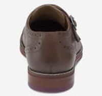 Big Kid Conard Double-Buckle Monk Strap