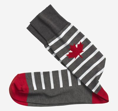 Maple Leaf Socks