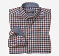 Button-Collar Premium Cotton Shirt