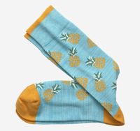 Space-Dyed Pineapple Socks