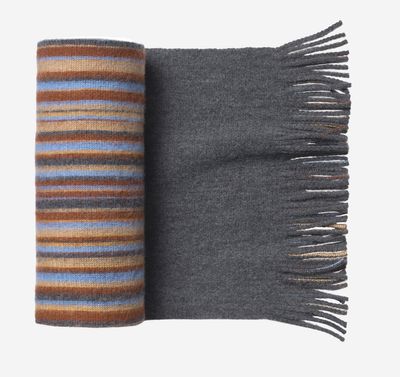 Reversible Stripe Scarf